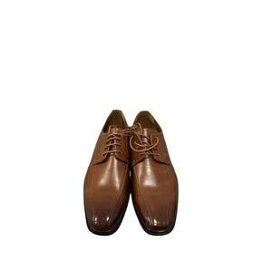 Men’s Marco Vitale Collezione Brown Leather Dress Shoes 11